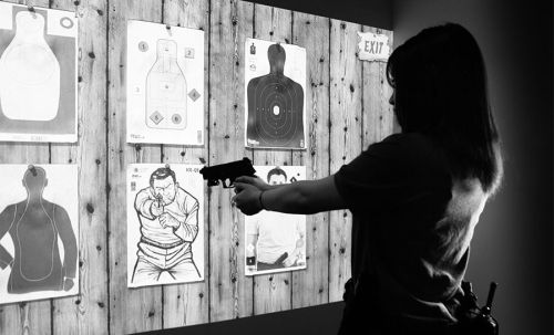 Firearm Training Simulator Mob Museum Las Vegas